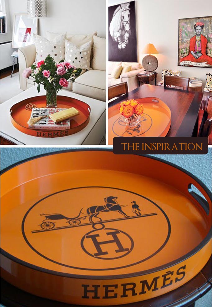 THE HERMES TRAY- MY DIY PART 1